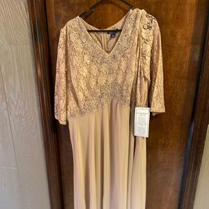 Champagne Mother Of the Bride dress